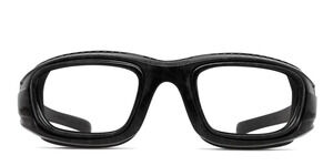 PENTAX ZT45-6 SHINY BLACK SAFTEY EYEGLASSES FRAMES 54-13-130